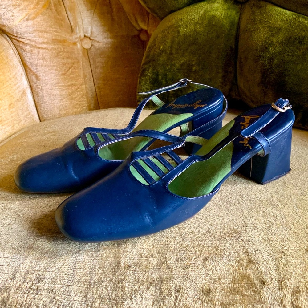 70s Vintage Platform Shoes Made In Manila, Philippines Gem